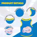 Cat Outfit Dog Sleeveless Mesh Tank Top Summer Cooling Quick Dry Shirts Cute Dogs Soft Basketball Vest Puppy Breathable Sportswear X-Large (Blue)