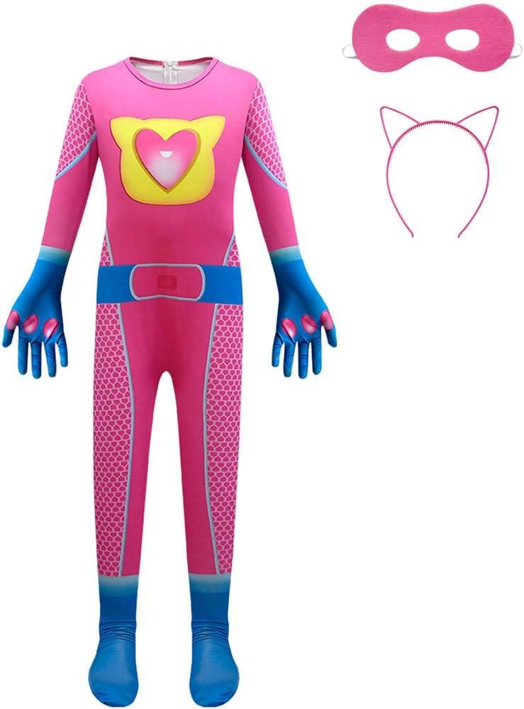 Cute Cosplay Costume for Kids with Mask and Headband, 3-4T (Ginny)