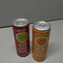 IZZE Sparkling Juice Beverage Blend, Sunset Variety Pack, Clementine, Peach, Cherry Lime, Pomegranate, No Sugar Added, 8.4 Fl Oz (Pack of 24), EXP DEC052025