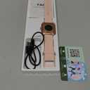 Tensky Smart Watch for Women Android & iPhone, Alexa Built-in, 1.8" Touch Screen Fitness Tracker with Answer/Make Calls, 3ATM Waterproof Heart Rate/Sleep/SpO2 Monitor, Pedometer, 100+ Sport Modes (Pink)