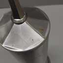 Stain Nickel Toilet Brush and Holder，Extra Long Handled Toilet Brush for Bathroom，Stainless Steel Heavy Duty Toilet Bowl Brush,Deep Cleaning Modern Toilet Cleaner Brush Space Saving, Covered Brush