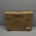 Kitsure Dish Drying Rack for Kitchen Counter, Stainless Steel Sink Organization and Storage Essentials with Cutlery Holder, Home and Appartment Decor, 12''W x 15.5''L, White