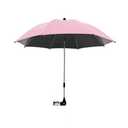 Stroller Umbrella, Pram Umbrella with Adjustable Universal Clamp,The Open Diameter of The is 85cm/33.5in, with Sun Protection Fabrics with Coating