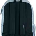 JanSport Cross Town Backpack 17" x 12.5" x 6" - Simple Bag for Everyone with 1 Main Compartment, Front Utility Pocket - Premium Class Accessories - Blue Dusk, One Size