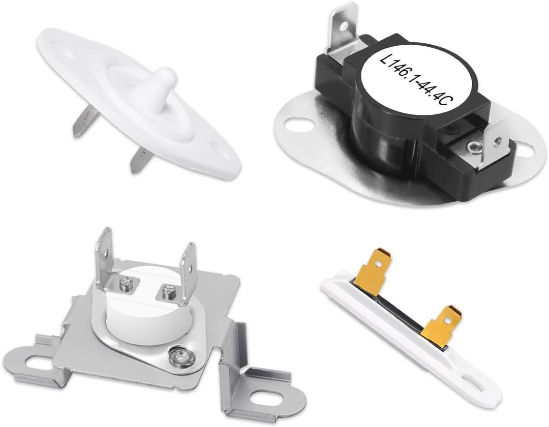 Dryer Repair Kit - 279973 Dryer High Limit Thermostat 3392519 Dryer Thermal Fuse 8577274 Dryer Thermostat Fit For Whirl-pool May-tag Ken-more Am-ana Dryers, Replace WP3391914 WP3392519 WP8577274