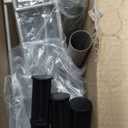 Zenna Home Tension Pole Shower Caddy Corner Organizer, Adjustable Standing Shower Caddy with 4 Baskets and Towel Bar, Rust Resistant Bathroom Tension Rod Organizer, 60 to 97 Inch, Satin Nickel