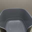 SpaceTime Extra Large Litter Box with High Sides,24.2" Lx16.3 Wx12.9 H XL Multi Cat Litter Pan for Kitty,Cat Boxes for Indoor Cats,Jumbo Litter Boxes for Big Cats,Anti-Splashing,Easy to Clean (Grey)