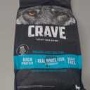 CRAVE Grain Free High Protein Adult Dry Dog Food, White Fish & Salmon, 4 lb. Bag, Best By: FEB /17/2026