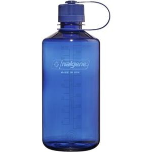 Nalgene Leak Proof Tritan BPA-Free Water Bottle - 32 oz Narrow Mouth - Made in the USA for Outdoor Use & Daily Hydration (Denim)