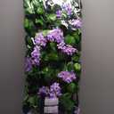 DOEWORKS Expandable Fence Privacy Screen for Balcony Patio Outdoor, 1PC Faux Ivy Fencing Panel for Backdrop Garden Backyard Home Decorations (Purple Wisteria)