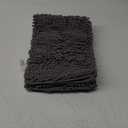 Muddy Mat | Super Absorbent Door Mat Indoor, Microfiber Quick Dry Chenille Entryway Rug, Non-Slip Front Door Mat, Indoor Mats for Entryway, Machine Washable Pet Rug, Grey 30"x19"