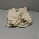 ALYVIA SPRING Stall Fabric Shower Curtain Liner Waterproof - Soft & Lightweight Small Shower Curtain with Magnets for Narrow Stall Size, Machine Washable - 36x72, Cream