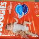 Huggies Size 2 Diapers, Little Snugglers Baby Diapers, Size 2 (12-18 lbs), 186 Count (3 Packs of 62)