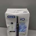 Oral-B iO Deep Clean + Protect Rechargeable Electric Toothbrush, Black, iO Series 7, 2 Replacement Brush Heads, Charging Travel Case Black