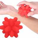 Brrnoo Silicone Massage Ball, Ball for Trigger Point Massage - Deep Tissue Massager for Myofascial Release - Mobility Ball for Exercise & Recovery, Foot Acupoint Trigger Point Massage