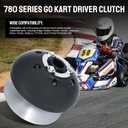 780 Series Go Kart Driver Clutch 1" Bore 1/4" Keyway Comet for Taking a 1 3/16-1 1/4" Wide Belt 4 Cycle Engines, Replace# 302405A/302405