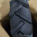 RONPOW 11x4.00-4 Tiller Tire and Wheel, 1" Axle Bore, 3-1/8" Centered Hub, 400 lb Load Capacity, 4 Ply Pneumatic Replacement Tire for Rototiller & Garden Tiller, 2 Pack Silver, 1" Axle Hole