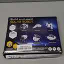 AESGOGO STEM Projects for Kids Ages 8-12, Solar Robot Toys 6-in-1 Science Kits DIY Educational Building Space Toy, Christmas Birthday Gifts for 7 8 9 10 11 12 13 Year Old Boys Girls Teens. (White)