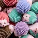 Hedgehog Toy Figurines - Wild Life Animal Figures 50 Pcs - Figurines Party Favors for Kids - Cake Toppers Woodland Decoration Playset - Cognitive Toys