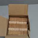 FEHHTO Disposable Wooden Utensils Set, Compostable Utensils, Disposable Cutlery Eco-Friendly Silverware Set for Parties, Catering, Office Lunches-300 PCS 6.2" Forks