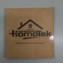 HOMOTEK 4 Pack Self-Adhesive Sliding Closet Door Handles Instant Self-Stick Cabinet Drawer Handles, Stick-On Kitchen Cabinet Pulls Furniture Handles- 5 Inch, No-Drill,Brushed Stainless Steel