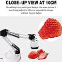 Document Camera for Teachers, 8mp with Auto-Focus and LED Supplemental Light, Excellent for Distance Education and Web Conferencing