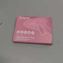 Handheld Micro Tagging Stitch Gun for Clothes - Quick Clothing Fixer - Mini Sewing Kit - Includes 6 Needle, 1000 Black Fasteners & 1000 White Fasteners (Purple)