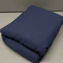 Bedsure Navy Oversized King Duvet Cover - 3 Pieces Prewashed Cotton-Like Polyester Extra Soft Bedding Set, Includes 1 Duvet Cover 120x98 Inches with Zipper Closure & 2 Pillow Shams, No Comforter