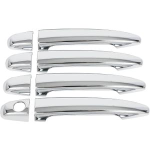 OCPTY 4PCS Door Handle Covers for 2008-2011 for Lexus GS450h/GS460,2003-2009 for Lexus GX470,2003-2009 for Toyota 4Runner,2006-2011 for Toyota Avalon Exterior Driver Side & Passenger Side Chrome