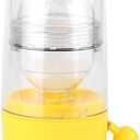 Fdit Portable Egg Scrambler Shaker Whisk Hand Powered Golden Egg Maker Eggs Yolk White Mixer Kitchen Gadgets for Mixing the Egg