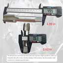 M30 X 2 Tap, Metric Thread Tap, Right Hand, 2mm Pitch, Straight Flute, 4 Flute, High Speed Steel, H2 Accuracy Grade, Machine Tap
