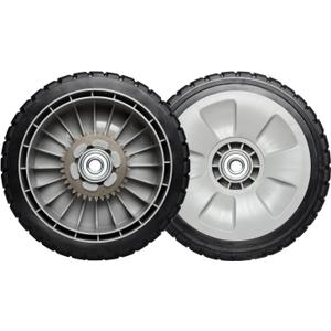 2pcs Lawn Mower Rear Wheels Replaces 42710-VE2-M02ZE 42710-VE2-M00ZE - 8" Wheels Assebmly Fit with HRT216 HRR216 HRS216