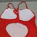 Century Star One Piece Bathing Suit for Women Bathing Suits for Teens Womens one Piece Swimsuits Juniors Swimsuits for Teen (14-16, 03 Red)