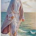 DBQFRSBP God Walks on Water PosterAt Room Aesthetic Posters Cool Artwork Wall Art Home Decor Gift Canvas Art Poster And Wall Art Picture Print Modern Family Bedroom Decor Posters 12x18inch(30x45cm) (Unframe-style)