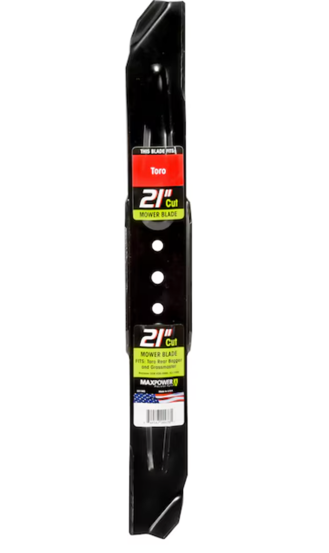 MaxPower 21-in Deck Standard Mower Blade for Walk-behind mowers 26-0880, 42-1000, 50-3180