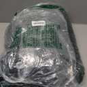 RYB HOME Dark Green Velvet Curtains 100 inches, Rod Pocket Soft Fabric Room Darkening Thermal Insulated Luxurious Home Decor Curtains for Living Room Bedroom, W 52" x L 100", 2 Panels Set