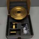 Replacement for Moen Gibson Posi-Temp Pressure-Balancing Valve Only Shower Faucet Trim Kit (Valve& Catridge Not Inclued), Volume and Temperature Control Level Handle (Brushed Gold)