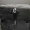 Wedge Pillow for Sleep Apnea, 12 Inch Adjustable Height Bed Wedge Pillow for Headboard, Gerd, Acid Reflux Relief, Snoring, and Post Surgery Recovery. Bed Pillow for Sitting Up in Bed (Large, Dusty Blue)