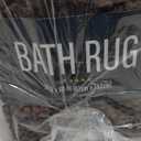 LOCHAS Luxury Bathroom Rug Shaggy Bath Mat 24 x 60 Inch, Washable Non Slip Bath Rugs for Bathroom Shower, Soft Plush Chenille Absorbent Carpets Mats, Brown