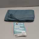 POLYTE 430 GSM Microfiber Lint Free Washcloth Face Towel, 13 x 13 in, 4 Pack (Waffle Weave)