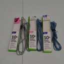 Set 3 Pack CELLCandy 10ft USB-A to 8-Pin Braided Charge & Sync Cable