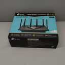 TP-Link AXE5400 Tri-Band WiFi 6E Router (Archer AXE75), 2025 PCMag Editors' Choice, Gigabit Internet for Gaming & Streaming, New 6GHz Band, 160MHz, OneMesh, Quad-Core CPU, VPN & WPA3 Security