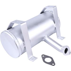 JZGRDN Muffler AM122848 AM131220 M92365 Compatible with John Deere Lawn Tractor LTR166 LT155 LTR155 LT150 LT133 with Kohler 15HP Engine