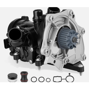 GDUKOP 06L121111P Engine Water Pump Thermostat Assembly with Gaskets Compatible with VW Arteon Jetta Golf Passat GTI, Audi A3 A4 A5 Q3 S3 TT, 1.8L 2.0L L4, Replace # 06L121111F, 06L121111H, 06L121012L