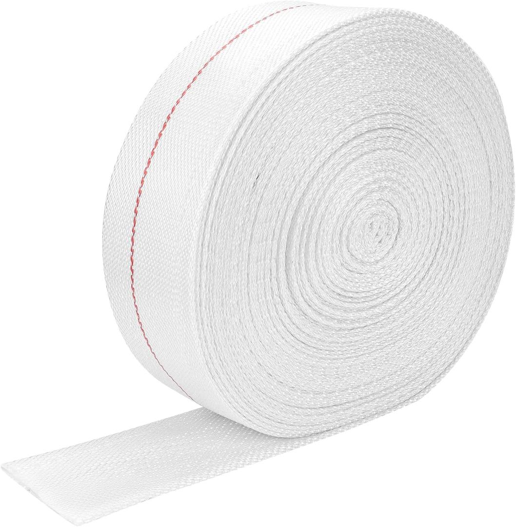 QWORK Backwash Hose, 2" ID x 100 FT Flexible Discharge Fire Hose, Lightweight Polyester Flat Water Hose, Sump Pump Hoses Drain Hose for Outdoor Lawn Garden Park Car Cleaning Pool