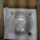 Glass Bacon Cooker, Microwave Bacon Tray with Cover for Oven, Heat-Resistant Borosilicate Glass Cooking Pot for Stove, Grease Easy Clean (Yellow)