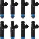 KIPA 8Pcs Fuel Injectors For Deka Ford Dodge V8 LT1 LS1 LS6 With 80Lb 850cc Engines Bosch EV1 Replace Siemens OEM # FI114992 110324 109991 FI114991