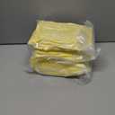 30 Count Heavy Duty Duster Refills for Swiffer, Multisurface 360 Larger Size Dusters with 4X Microfibers, Unscented Disposable Dusters for Cleaning Home, Blinds, Fans, Corners (Only Duster) (Yellow)