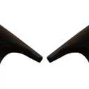 Mirror Caps Gloss Black Compatible with 3er E90 E91 2008-2011 E92 E93 2010-2013, 1er E81 E82 E87 E88 LCI Models Rearview Side Wing Mirror Cover Caps (For 1er E81 E87&3er E90 E91 E92 E93 LCI)