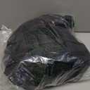 Extra Large Storage Duffle Bag with Zippers and Handles, Big Foldable Duffle Bag for Travel (Black)